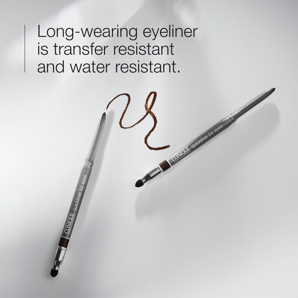 Clinique Quickliner For Eyes | Water Resistant, Smudge Resistant + Safe For Sensitive Eyes - Damaged Box