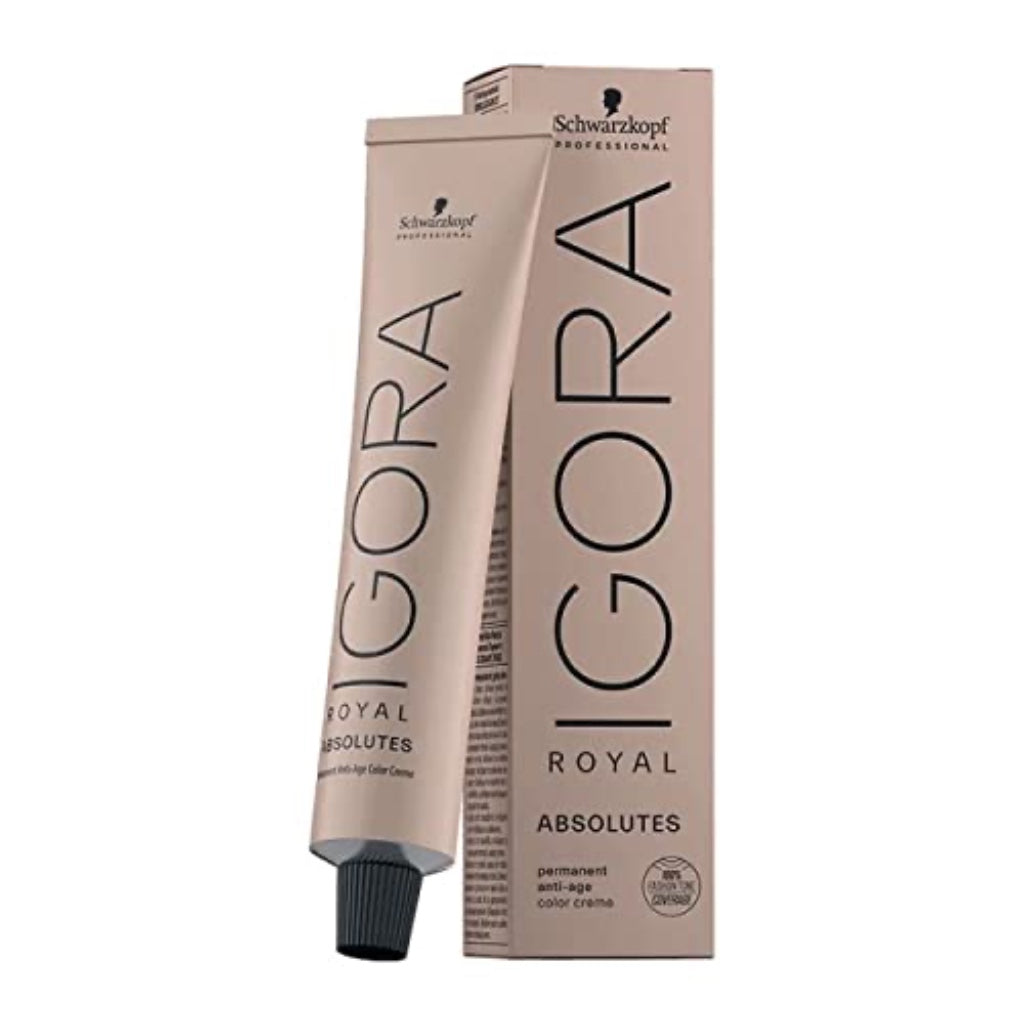 Schwarzkopf Igora Royal Absolutes Hair Colour 4-60 60ml Permanent Dye - Damaged Box