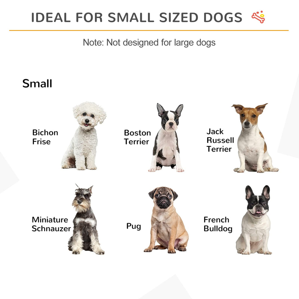 PawHut Freestanding Wooden Pet Gate - Foldable Dog Fence Safety Barrier - Doorway, Stairs - Black - Damaged Box