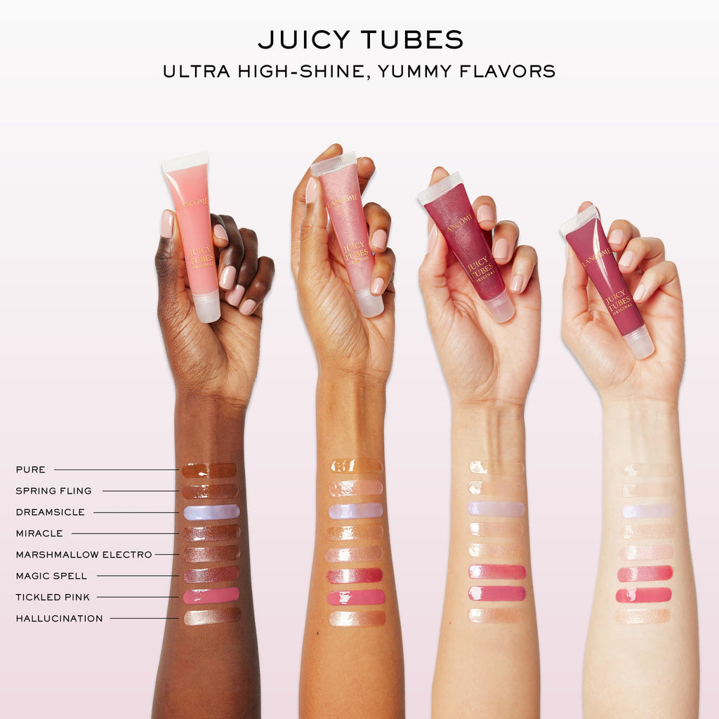 Lancôme Juicy Tubes Lip Gloss - 07 Magic Spell - Ultra-Brilliant Moisturising High-Shine - 15ml - Damaged Box