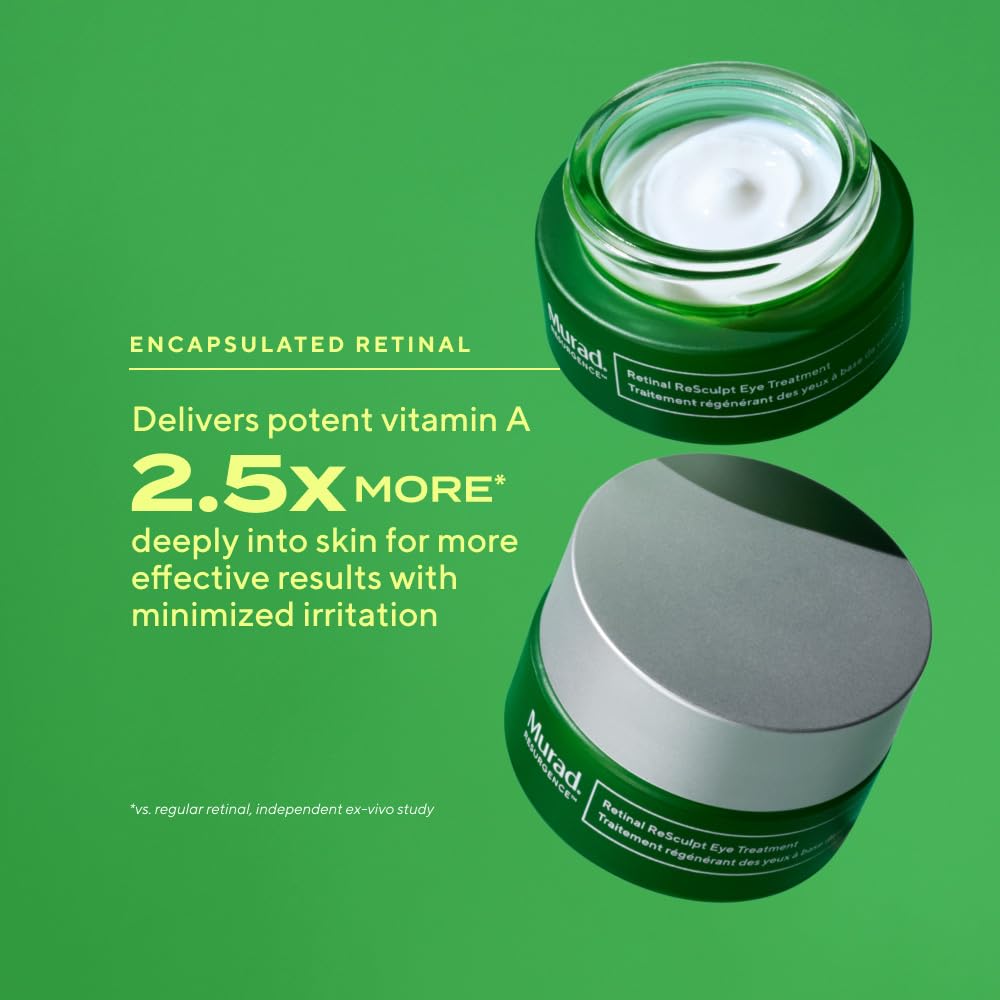 Murad Retinal ReSculpt Eye Lift Treatment - Resurgence Anti-Aging Eye Cream - Firms, Reduces Wrinkles - 0.5 fl oz - New