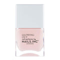 Nails.INC Glow With The Flow Nail Polish - Pink Sheer, Glossy, Long Lasting, Quick Dry, Vegan - 14ml - New