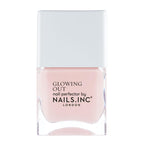 Nails.INC Glow With The Flow Nail Polish - Pink Sheer, Glossy, Long Lasting, Quick Dry, Vegan - 14ml - New