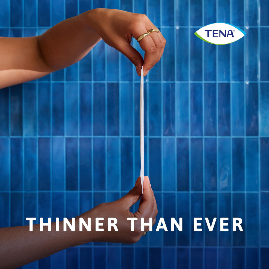 Tena Discreet Ultra Mini Incontinence Pads for Women - 6x20 Pack - Absorbent Bladder Leak Protection - Damaged Box