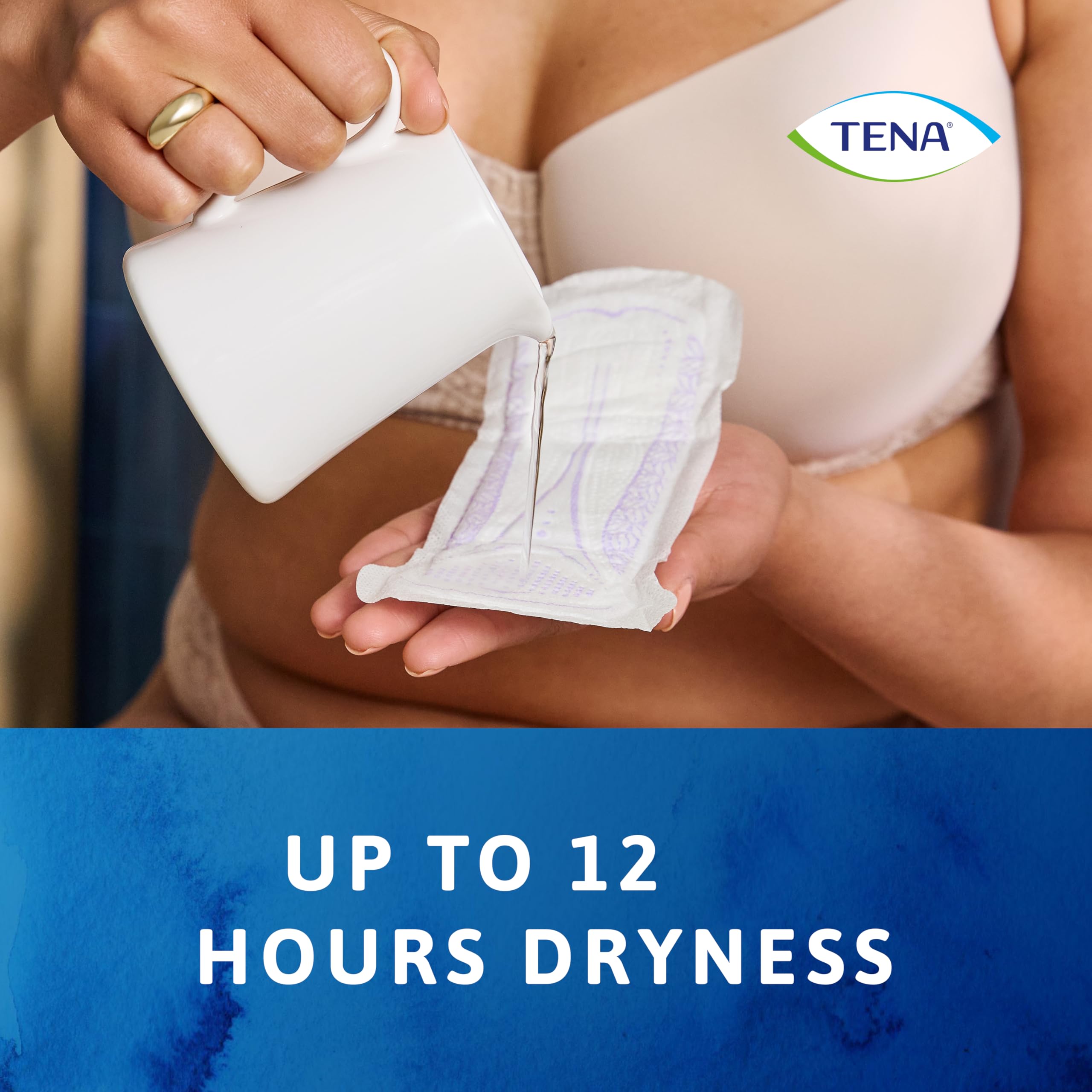 Tena Discreet Ultra Mini Incontinence Pads for Women - 6x20 Pack - Absorbent Bladder Leak Protection - Damaged Box