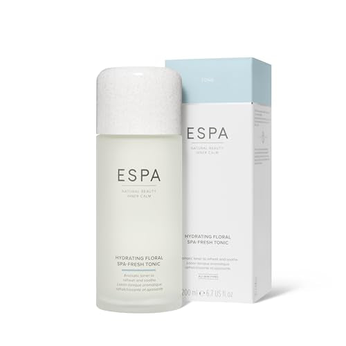 ESPA Hydrating Floral Spa Fresh Tonic 200ml - Essential Oils Flower Waters - Refreshing Skin Toner - New