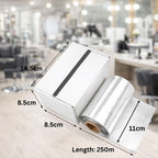 Aluminium Hair Foil Roll 250m x 11cm - Professional Highlighting Colouring & Nail Gel Removal Foil - Damaged Box