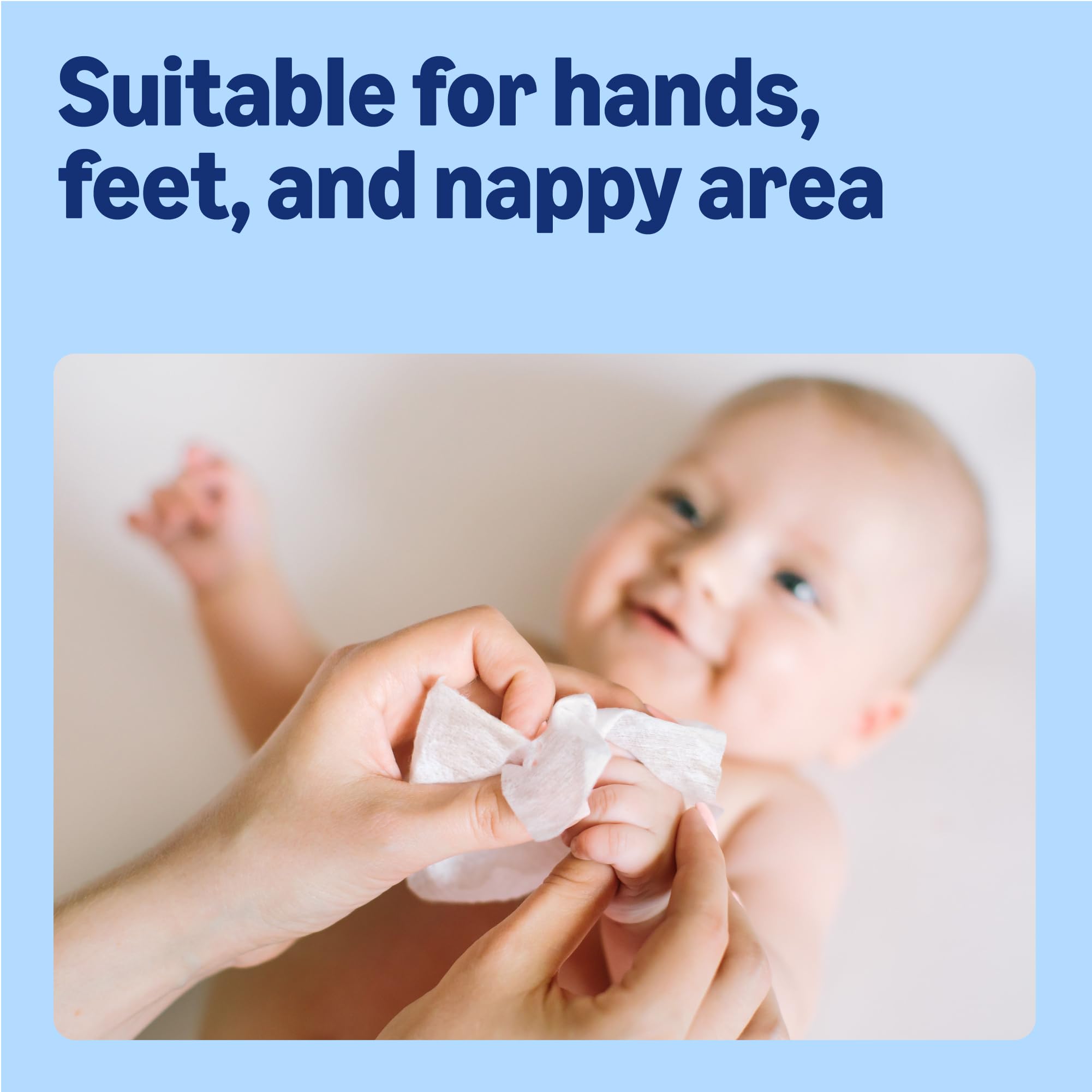 by Amazon Ultra Sensitive Baby Wipes - 99% Water, Unscented - 1080 Wipes (18x 60 Pack) Baby Skin Care - Damaged Box
