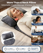 COMFIER Heated Full Body Massage Mat - Back Massager Pad with Heat - Vibrating Relaxation Cushion for Home Office Chair Sofa - Very Good