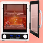 JOJOCOSMO UV steriliser,16.2L Extra large capacity nail tool sterilizer, autoclave sterilizer with timer setting, LED UV Disinfection Cabinet for barbershop, beauty salon, home and spa use - New
