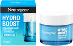Neutrogena Hydro Boost Water Gel (1x 50ml), Oil-Free Face Cream with Hyaluronic Acid, Amino Acids and Electrolytes, Lightweight Face Care with 72 Hour Hydration, For Acne-Prone and Sensitive Skin - New