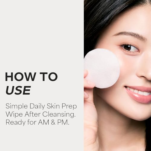 House of Hur 70 x Moisturizing Exfoliating Pads for Skin Preparation with Aha, Bha, Pha and Beetroot Extract, Korean Skincare, 140ml - Damaged Box