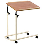 Days Overbed Table with Wheels - Height Adjustable, Lightweight, Laminated 61x40cm Surface - Bed Chair Laptop Aid for Elderly Care - Good