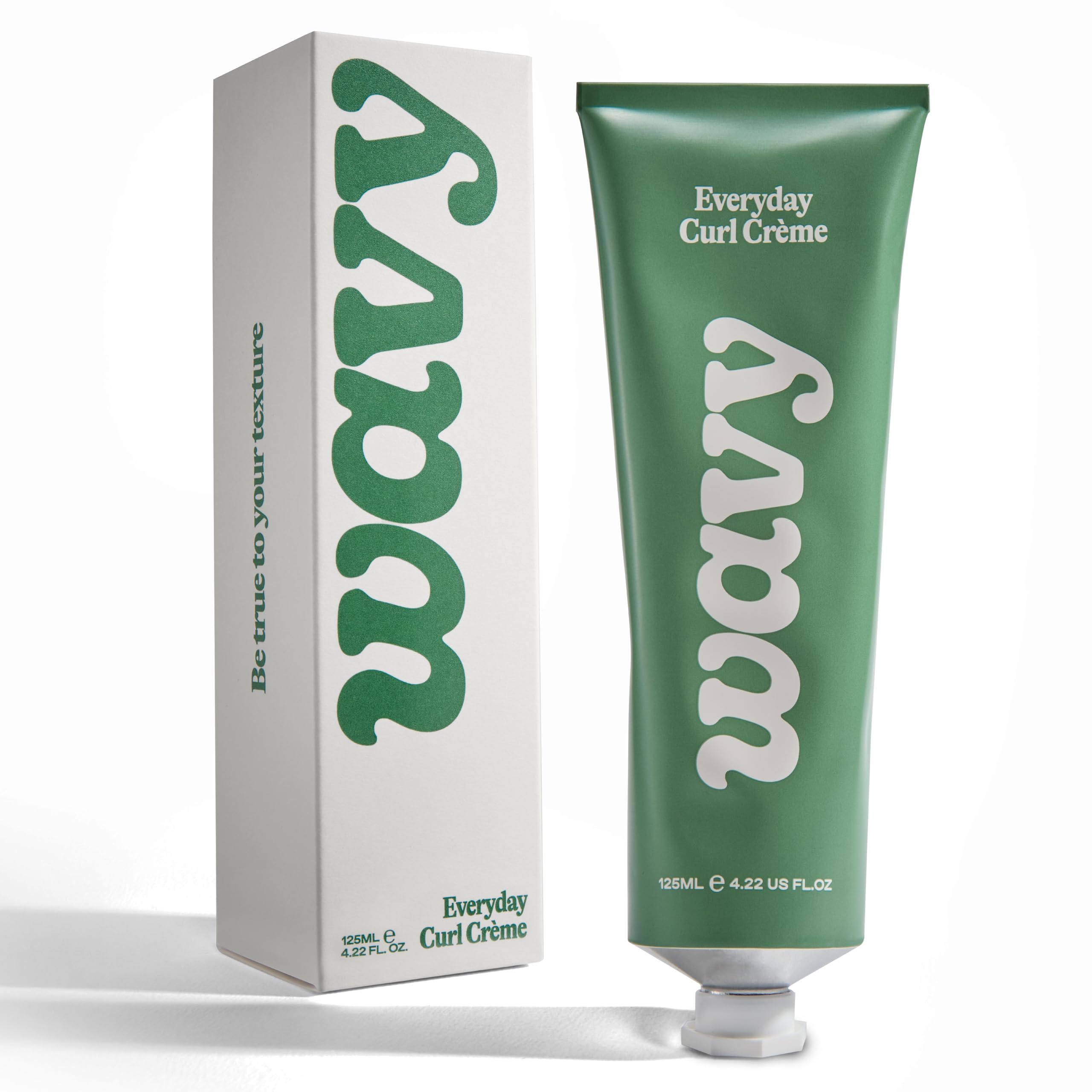 Wavy Everyday Curl Cream for Men - Lightweight Styling, Natural Hold, Frizz Control, Textured Definition, Lemon Scented - New