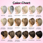 REECHO Ponytail Extension,Claw Clip Hair Bun Hair Piece Short Straight Ponytail Hair Extensions Messy Hair Bun Natural Synthetic Fake Ponytail Hair Pieces for Women- Silver Grey - New
