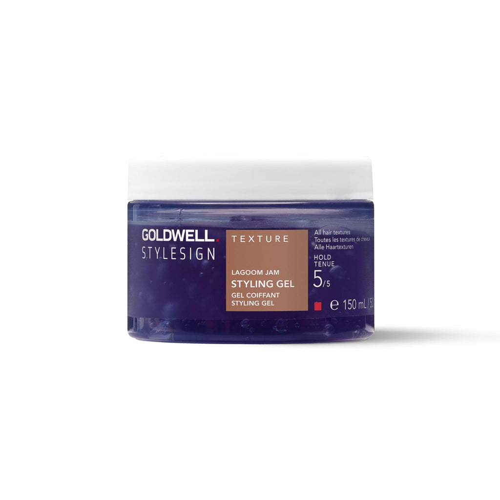 Goldwell StyleSign Lagoom Jam Styling Gel, For All Hair Types, Ultra-Strong Hold & High Shine, Humidity & Frizz Resistance up to 72h, Vegan, 150ml - New