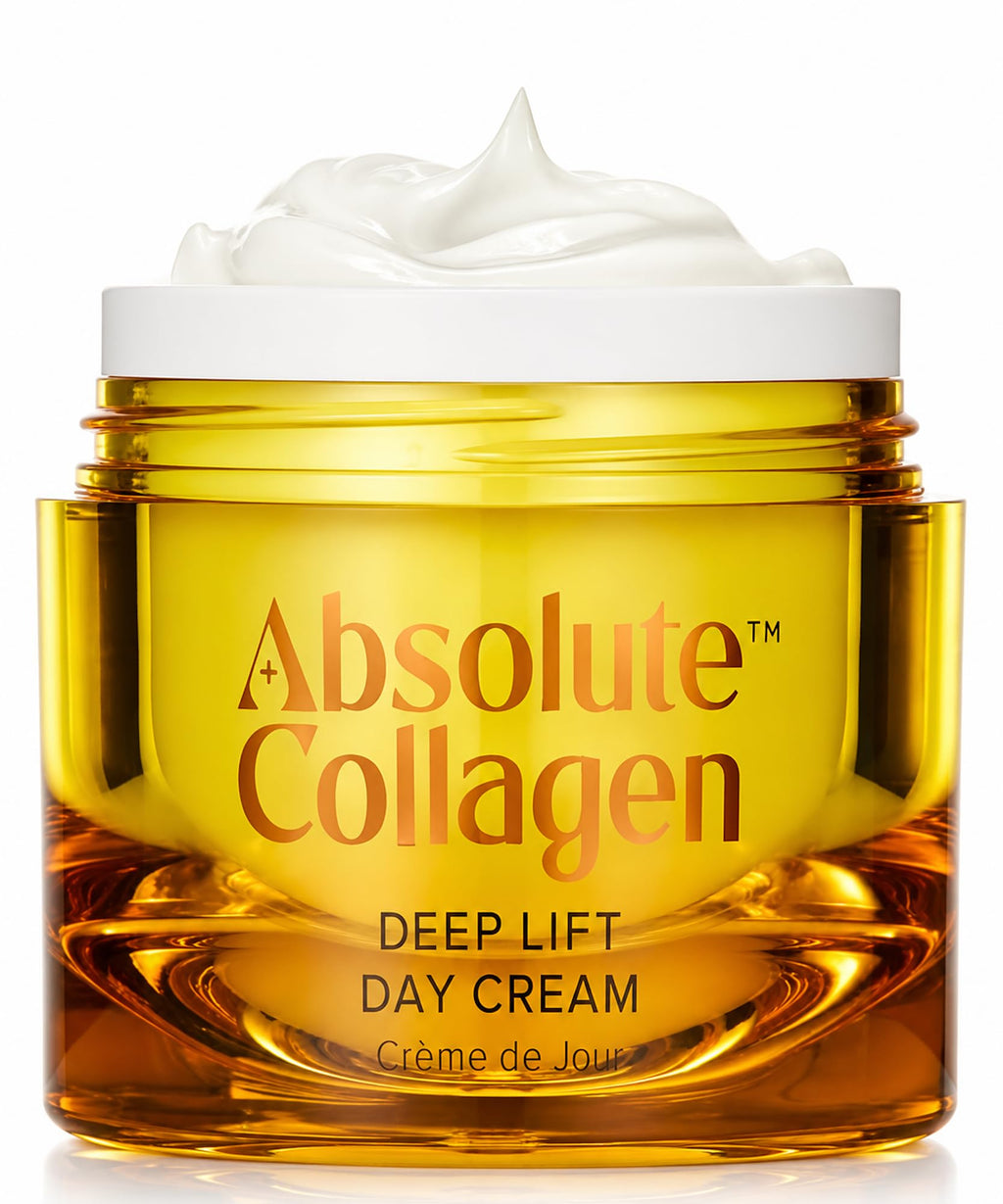 Absolute Collagen Deep Lift Neck & D'ecollet'e Cream 50ml - Anti-Wrinkle, Anti-Ageing and Neck Firming Cream - Visibly Reduces Appearance of Fine Lines and Wrinkles - Smoother, Firmer & Sculpted Skin - Damaged Box