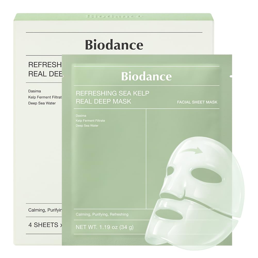 BIODANCE Bio-Collagen Hydrogel Overnight Face Mask. 4 PCs - Damaged Box