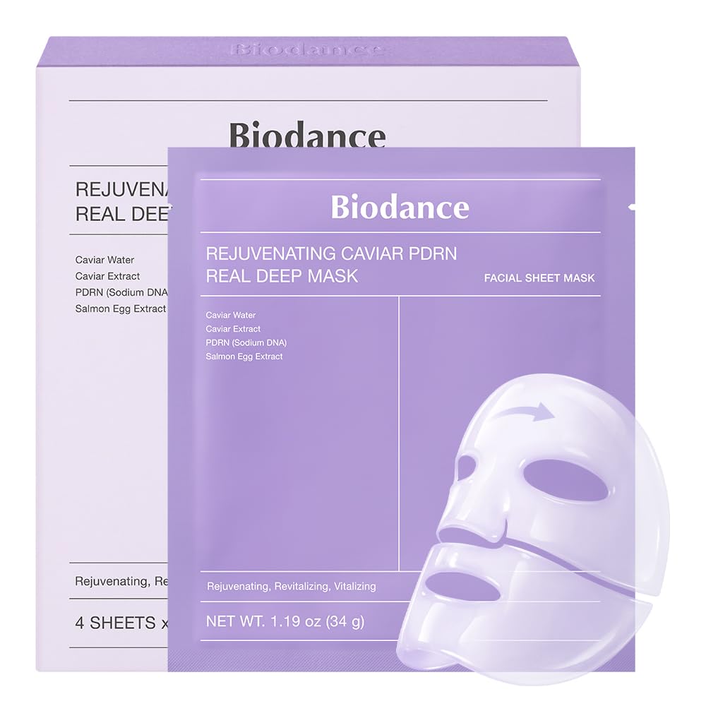 BIODANCE Bio-Collagen Hydrogel Overnight Face Mask. 4 PCs - Damaged Box