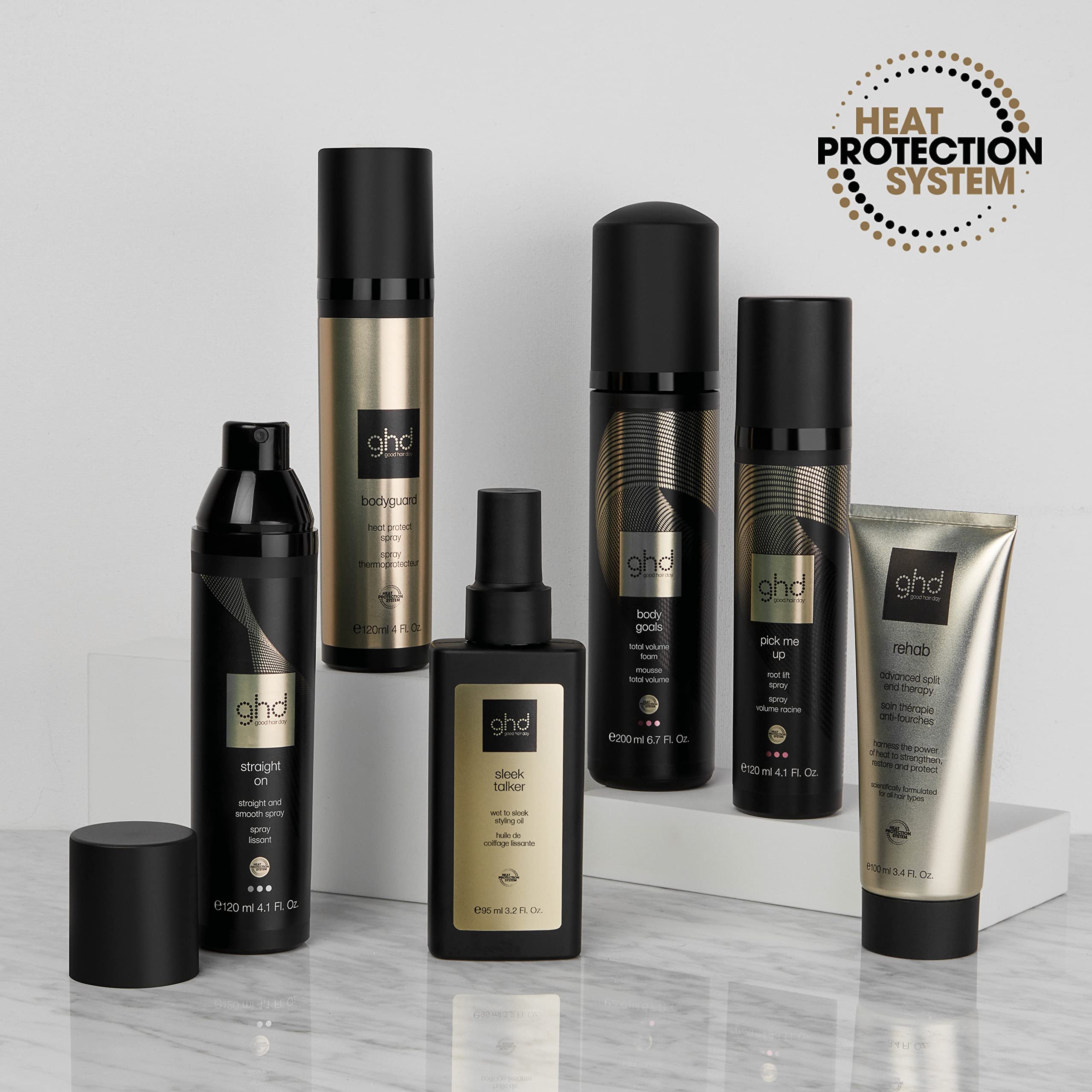 ghd Sleek Talker - Wet To Sleek Styling Oil, Smoothing and Softening Hair Oil With Heat Protection, Formulated with Nourishing Argan Oil, Non-greasy and Lightweight - New