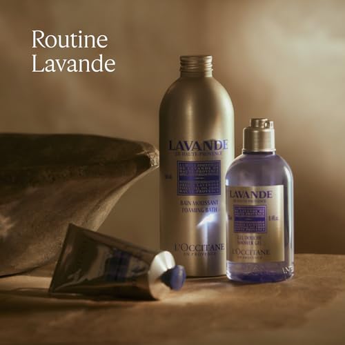 L'OCCITANE - Lavender (Lavande) Foaming Bath - 500 ml - Calming and Relaxing - Made in France - New
