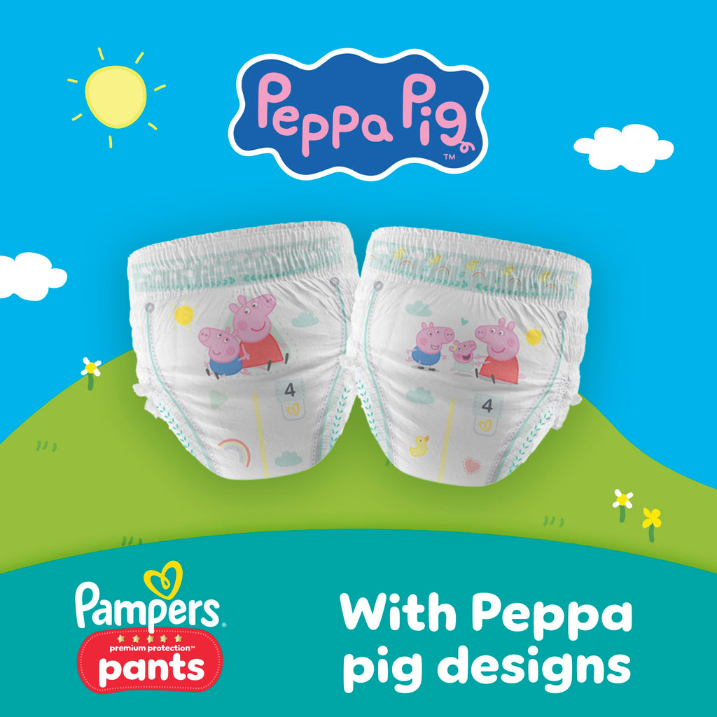 Pampers Premium Protection Nappy Pants Size 5 11-17kg 144 Nappies Monthly Pack - Damaged Box
