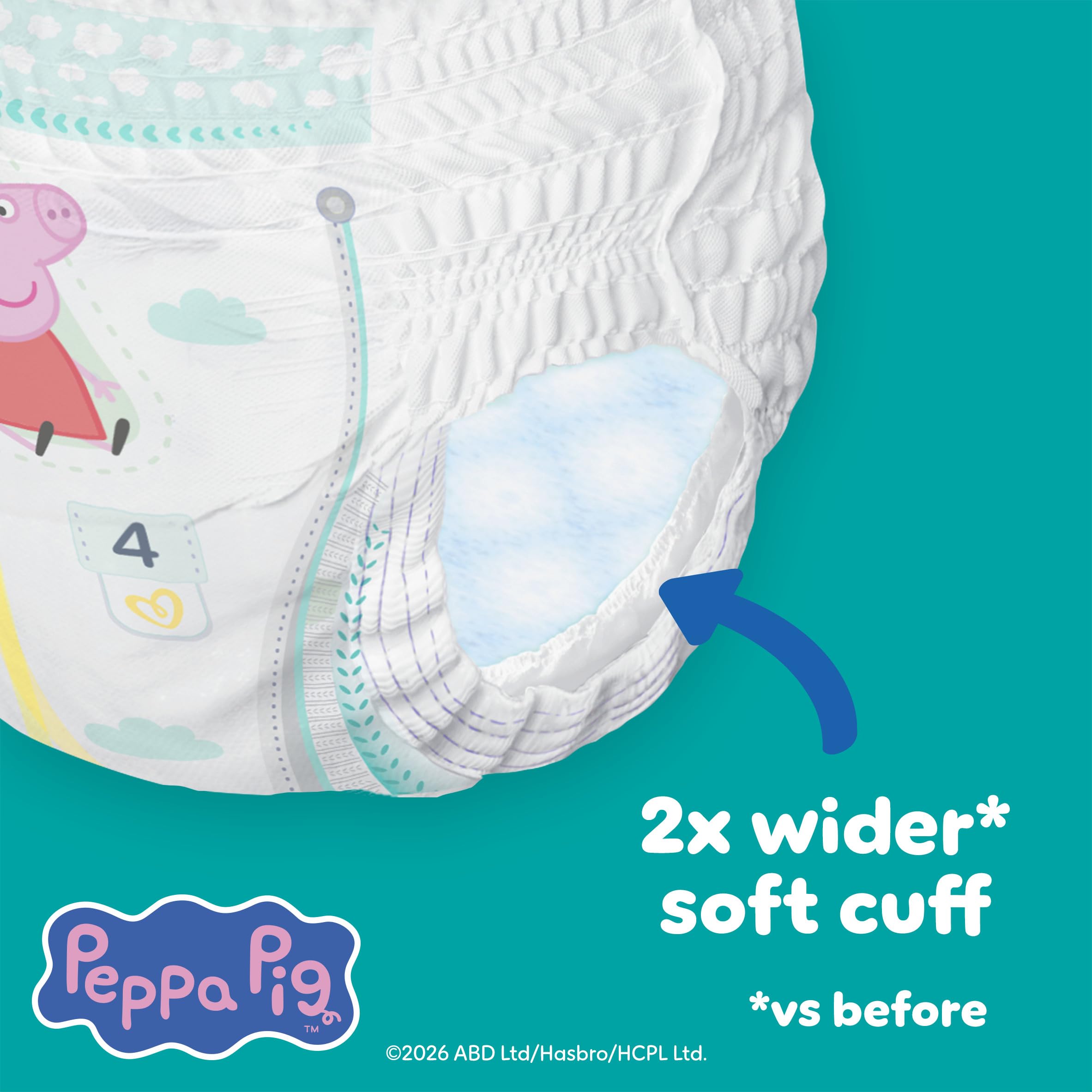 Pampers Premium Protection Nappy Pants Size 5 11-17kg 144 Nappies Monthly Pack - Damaged Box