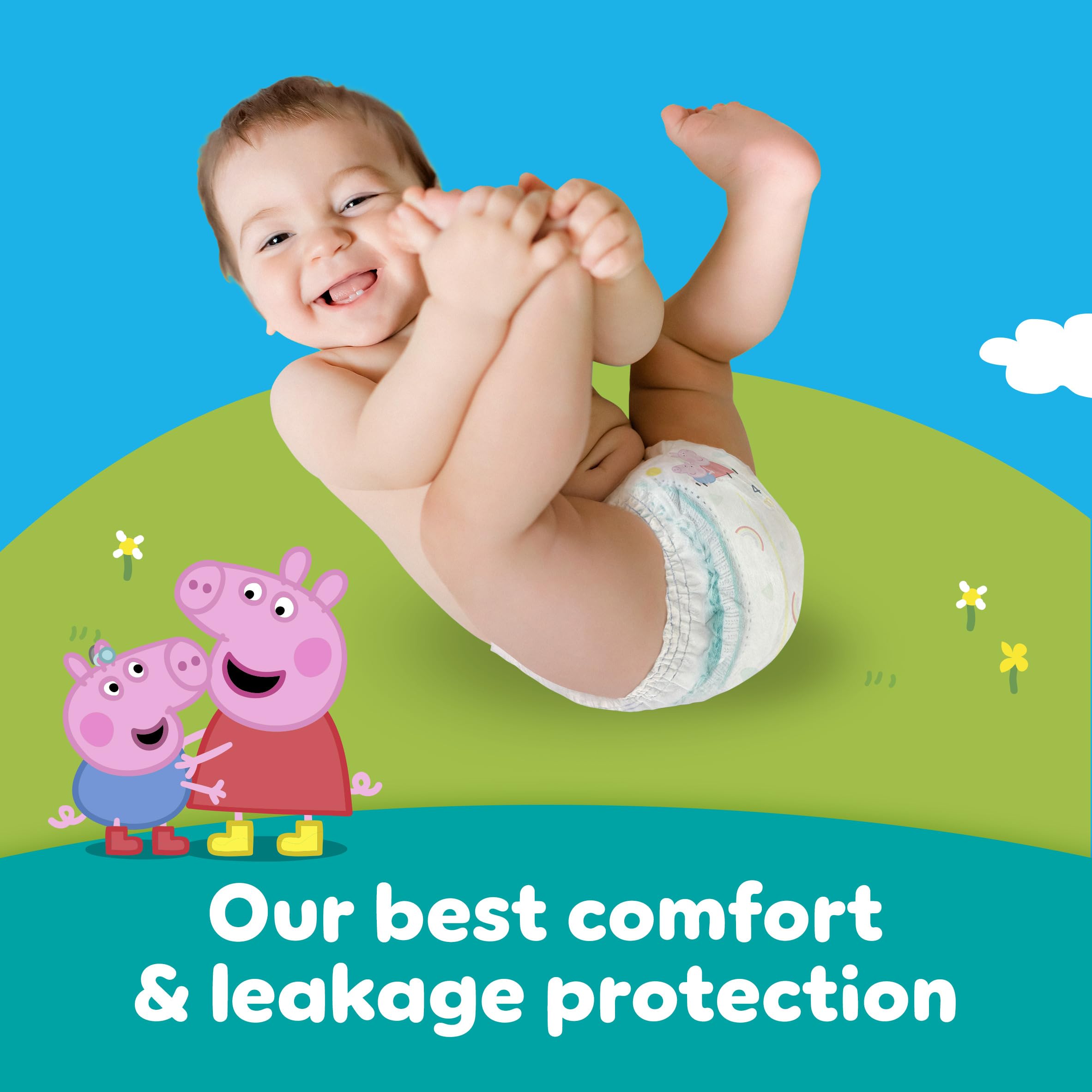 Pampers Premium Protection Nappy Pants Size 5 11-17kg 144 Nappies Monthly Pack - Damaged Box