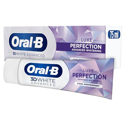 Oral-B 3D White Luxe Perfection Toothpaste 75ml - Whitening Tooth Paste Oral Care - Damaged Box