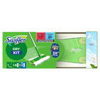 Swiffer Floor Cleaning Starter Kit - 1 Mop, 8 Dry Refills, 3 Wet Wipes - Household Cleaner - Very Good