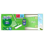 Swiffer Floor Cleaning Starter Kit - 1 Mop, 8 Dry Refills, 3 Wet Wipes - Household Cleaner - Very Good