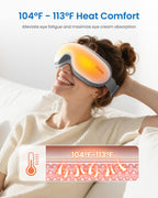 RENPHO Eye Massager with Heat - Massage Eye Mask for Women & Men - Wireless Electric Eye Relaxation Device - Very Good