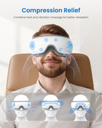 RENPHO Eye Massager with Heat - Massage Eye Mask for Women & Men - Wireless Electric Eye Relaxation Device - Very Good