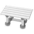 Homecraft Savanah Slatted Bath Seat - 6 Inch Lightweight Bathing Chair for Elderly Disabled Bariatric - Non-Slip Shower Stool Suction Cups - Very Good