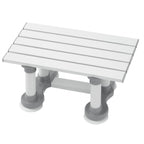 Homecraft Savanah Slatted Bath Seat - 6 Inch Lightweight Bathing Chair for Elderly Disabled Bariatric - Non-Slip Shower Stool Suction Cups - Very Good