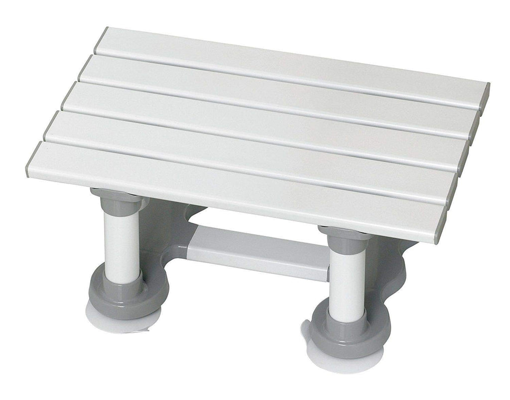 Homecraft Savanah Slatted Bath Seat - 6 Inch Lightweight Bathing Chair for Elderly Disabled Bariatric - Non-Slip Shower Stool Suction Cups - Very Good