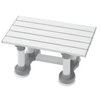 Homecraft Savanah Slatted Bath Seat - 6 Inch Lightweight Bathing Chair for Elderly Disabled Bariatric - Non-Slip Shower Stool Suction Cups - Very Good
