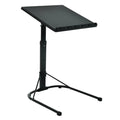 Azuma Folding Laptop Table 43x43cm - Adjustable Height Tilt Top Bed Desk for Sofa Office Home - Portable, U-Shaped Base - Very Good