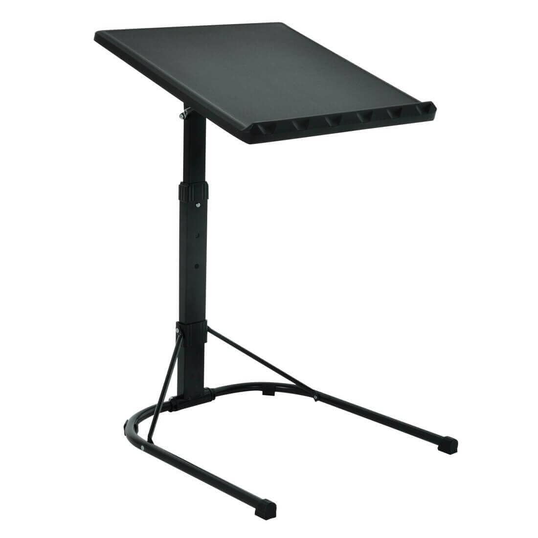 Azuma Folding Laptop Table 43x43cm - Adjustable Height Tilt Top Bed Desk for Sofa Office Home - Portable, U-Shaped Base - Very Good