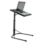 Azuma Folding Laptop Table 43x43cm - Adjustable Height Tilt Top Bed Desk for Sofa Office Home - Portable, U-Shaped Base - Very Good