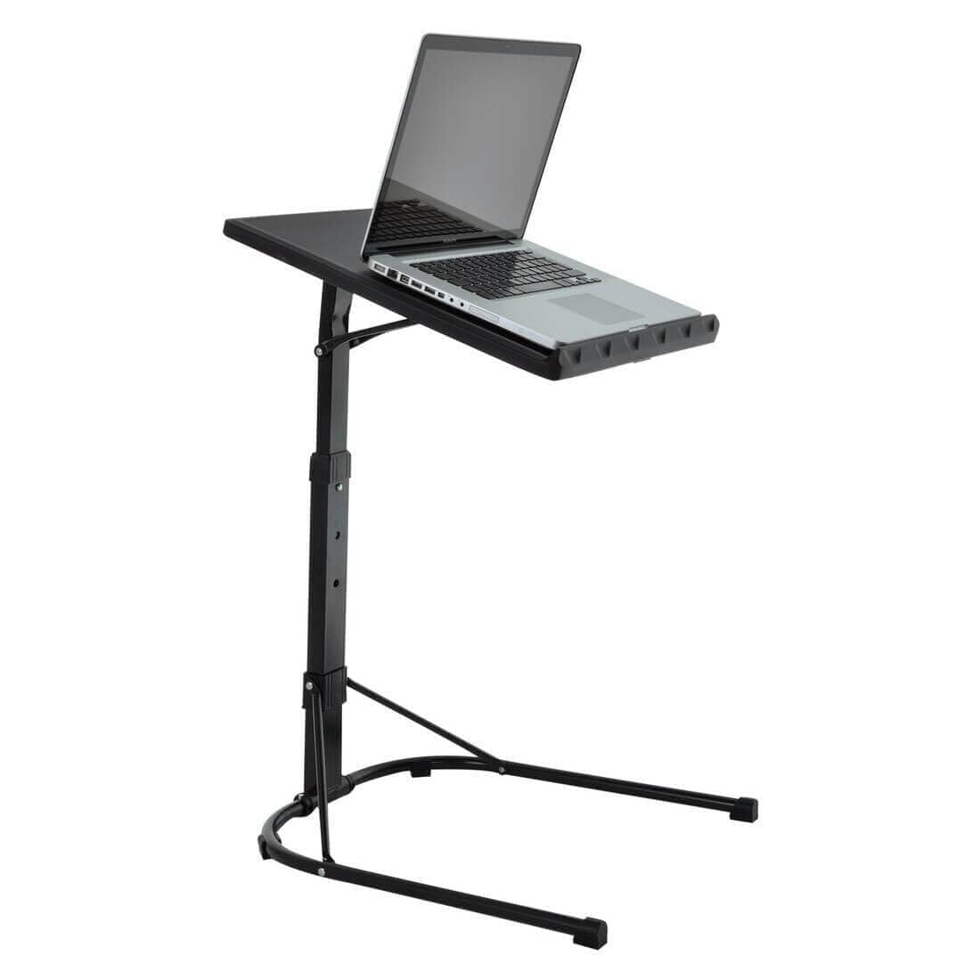Azuma Folding Laptop Table 43x43cm - Adjustable Height Tilt Top Bed Desk for Sofa Office Home - Portable, U-Shaped Base - Very Good
