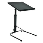 Azuma Folding Laptop Table 43x43cm - Adjustable Height Tilt Top Bed Desk for Sofa Office Home - Portable, U-Shaped Base - Very Good