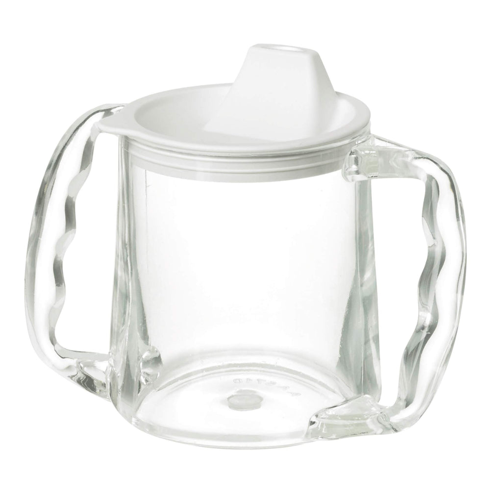 Homecraft Caring Travel Mug - Two Handle Easy Grip - Spill Resistant Spout - Children, Elderly, Disabled Aid - Very Good