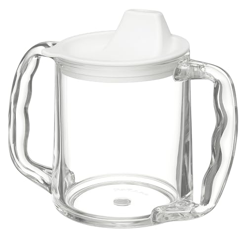 Homecraft Caring Travel Mug - Two Handle Easy Grip - Spill Resistant Spout - Children, Elderly, Disabled Aid - Very Good