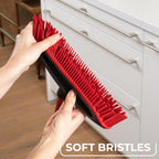 Vileda Pet Pro Always Clean Rubber Broom - Pet Hair Remover Brush for Floors & Carpets - Very Good
