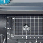 Avery Compact Paper Cutter Trimmer A3CT - Black Teal - 12 Sheet Capacity - A3 Paper Trimmer - Very Good