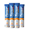Fast&Up Reload Electrolyte Drink - Orange Caffeine 80 Effervescent Hydration Tablets - Vitamin C B12 Vegan - Damaged Box - BBE 04/2028