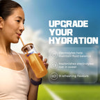 Fast&Up Reload Electrolyte Drink - Orange Caffeine 80 Effervescent Hydration Tablets - Vitamin C B12 Vegan - Damaged Box - BBE 04/2028