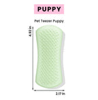 Tangle Teezer | Pet Teezer | Puppy Grooming Brush | Short, Medium Hair | Soft Bristles to Detangle Knots | Mint - Damaged Box
