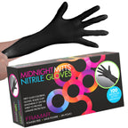 FRAMAR Green Nitrile Gloves Medium, Biodegradable Disposable Latex-Free - Damaged Box
